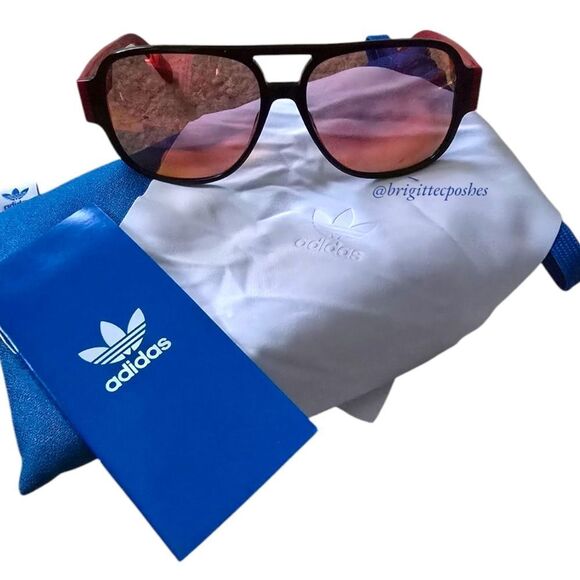 ADIDAS Original 0006 Men's Aviator Sunglasses - Picture 2 of 7